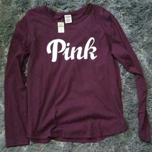 Pink Victoria secret long sleeve shirt